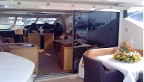 Yacht GIGIOLE -  Salon and Al fresco Dining area